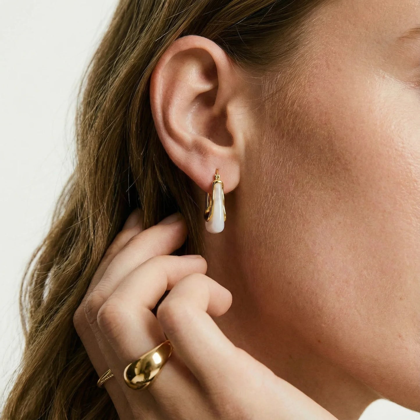 Créoles Courbe Liquide