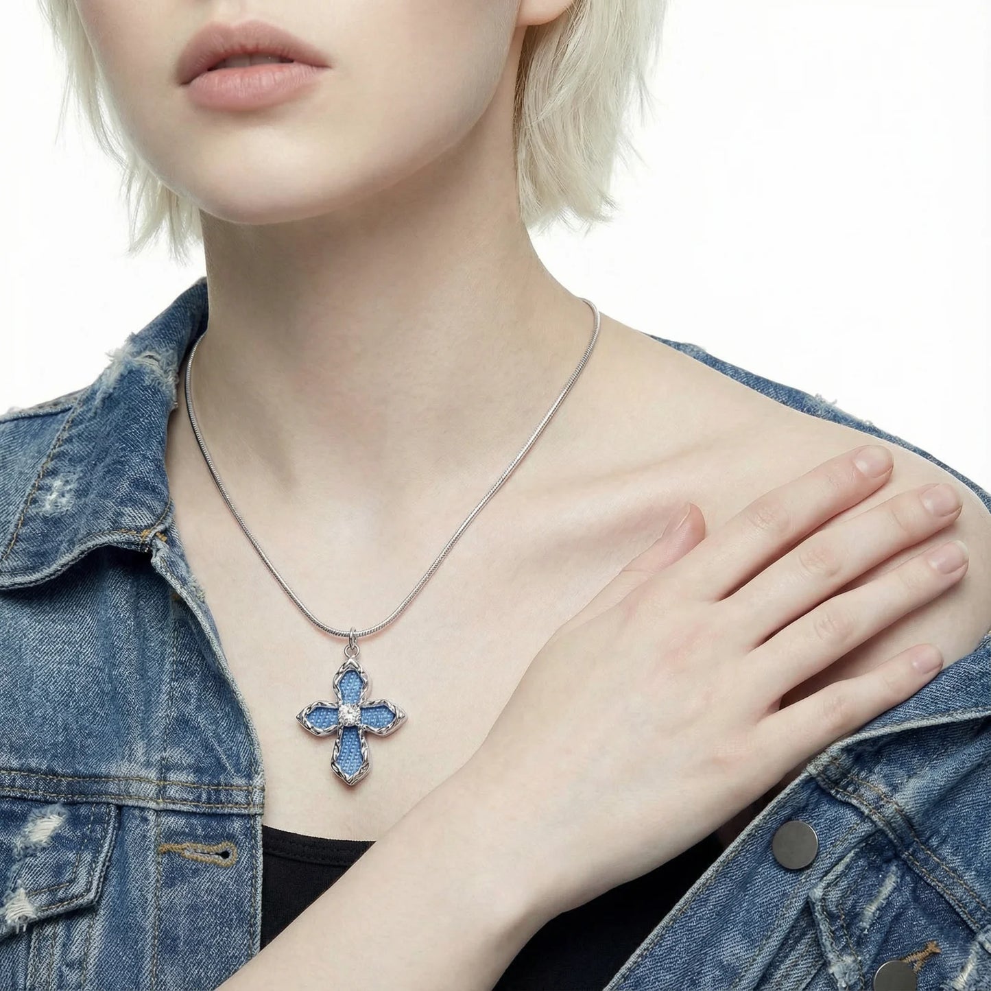 Collier Croix Grâce Divine