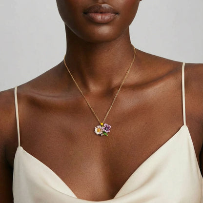 Pendentif Bouquet de Jardin