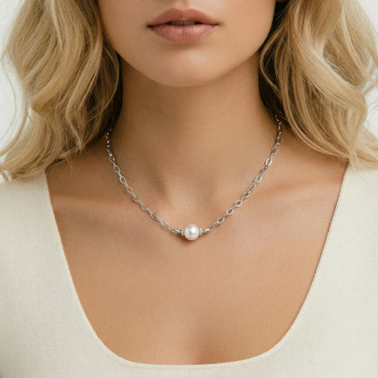 Collier Chaîne Perle Luna