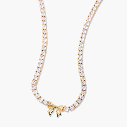 Collier Tennis Coco Bow