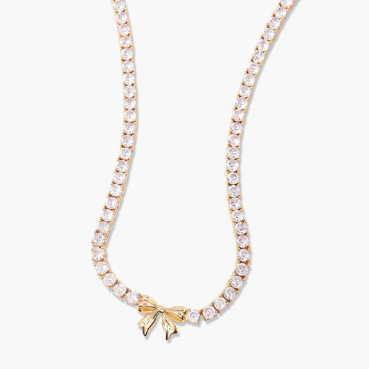 Collier Tennis Coco Bow