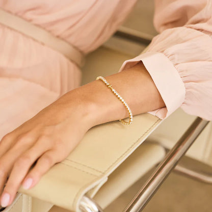 Coco Cross Tennis Bracelet