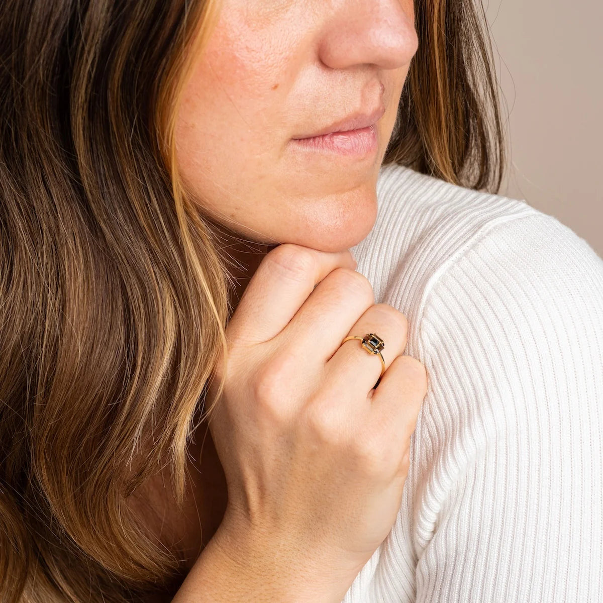 Topaze Blanche ou Quartz Fumé
